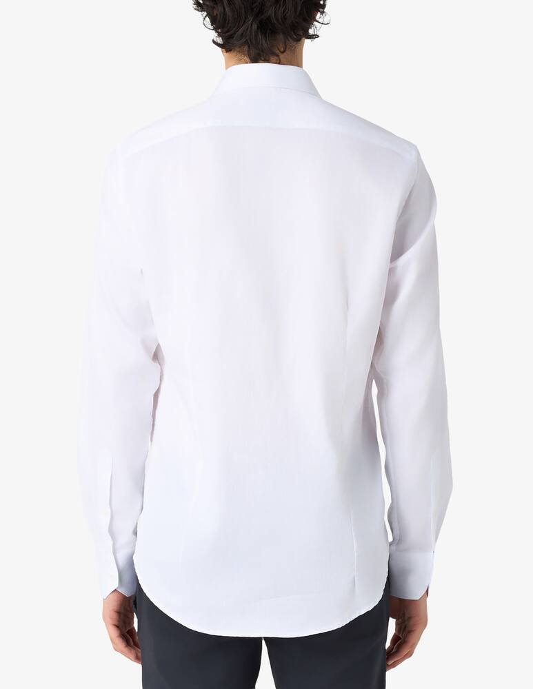 rinascente Sartoria Italiana Slim piquet shirt