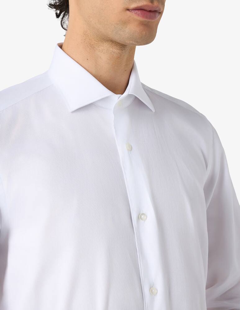 rinascente Sartoria Italiana Slim piquet shirt