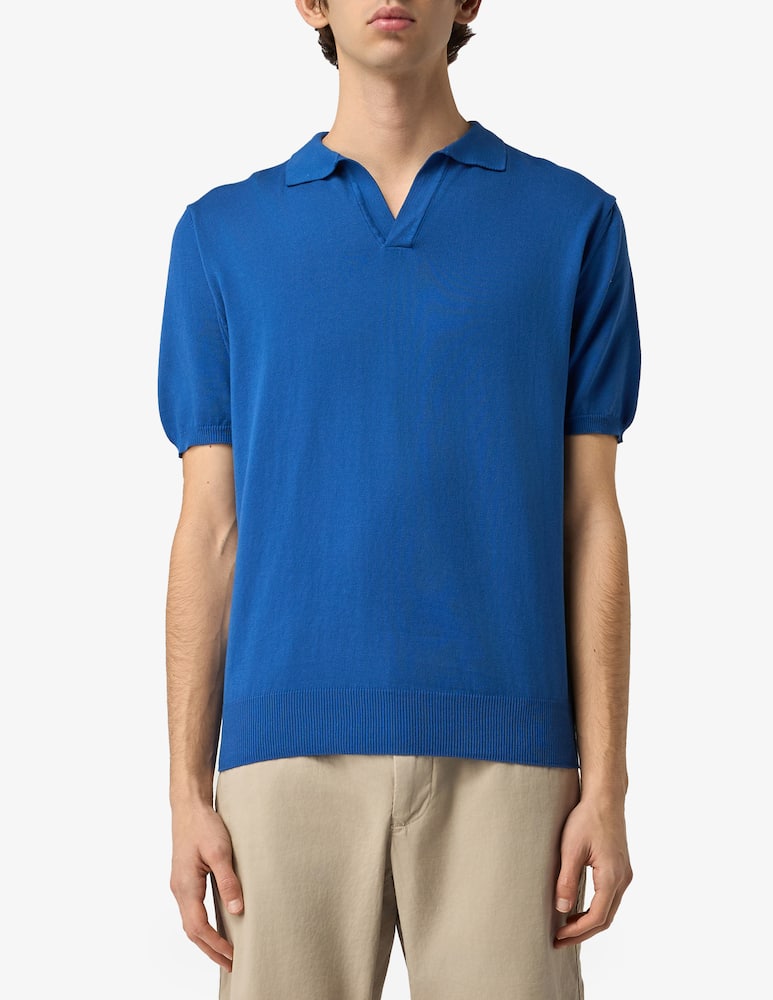 rinascente Rinascente Collection Polo scollo a V in cotone
