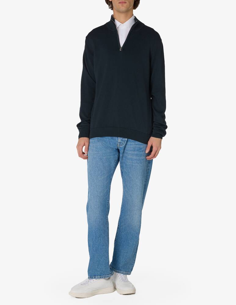 rinascente Rinascente Collection Pullover mezza zip cotone F14