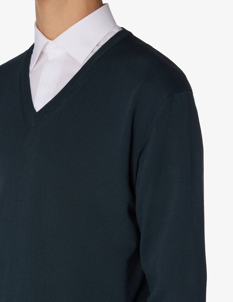 rinascente Rinascente Collection V-neck sweater in F14 cotton