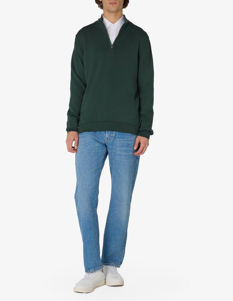 rinascente Rinascente Collection F14 cotton half zip pullover