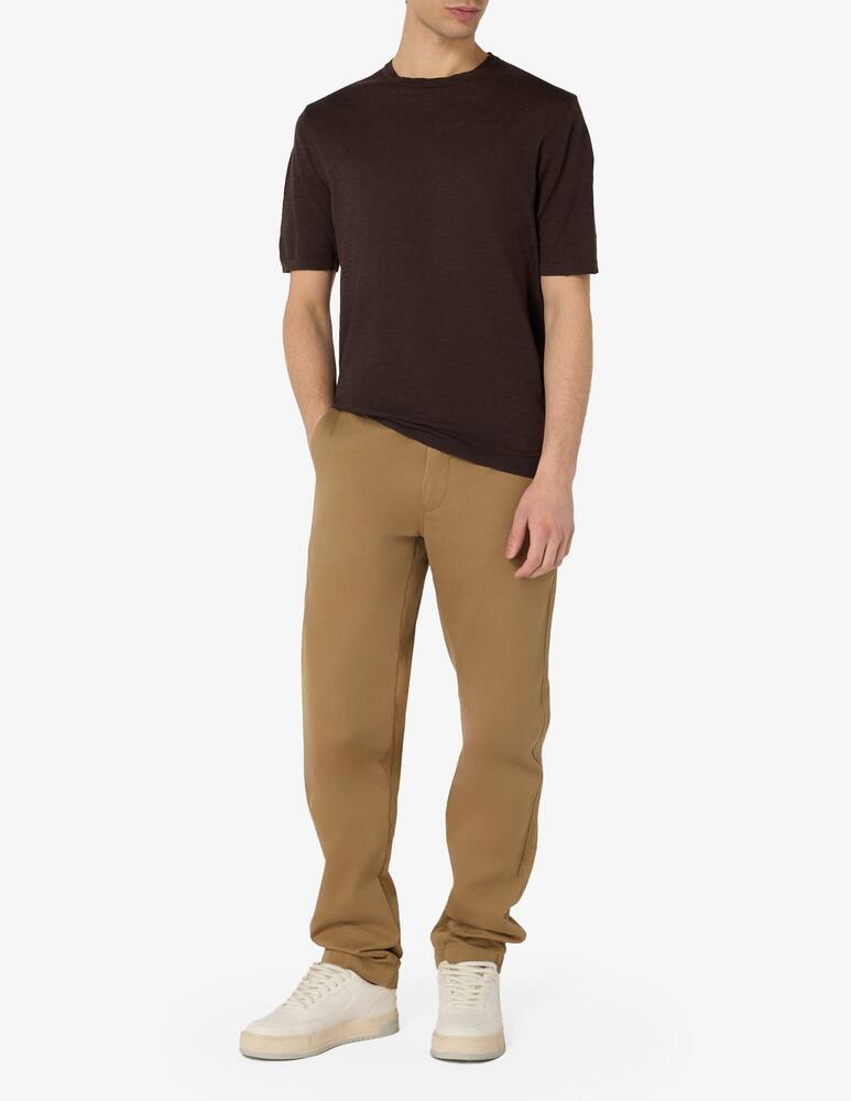 rinascente Rinascente Collection Linen-cotton blend t-shirt