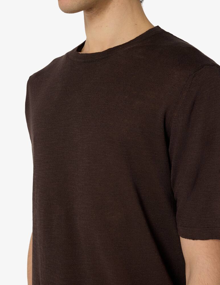 rinascente Rinascente Collection Linen-cotton blend t-shirt