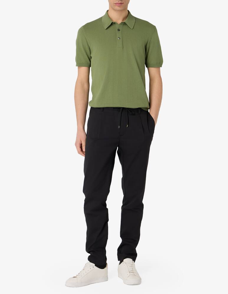 rinascente Rinascente Collection Polo cotton crepe shirt