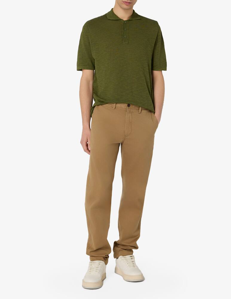 rinascente Rinascente Collection Linen-cotton polo