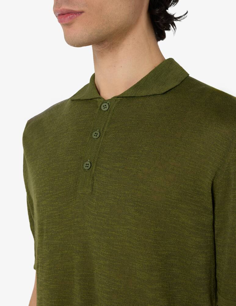 rinascente Rinascente Collection Linen-cotton polo