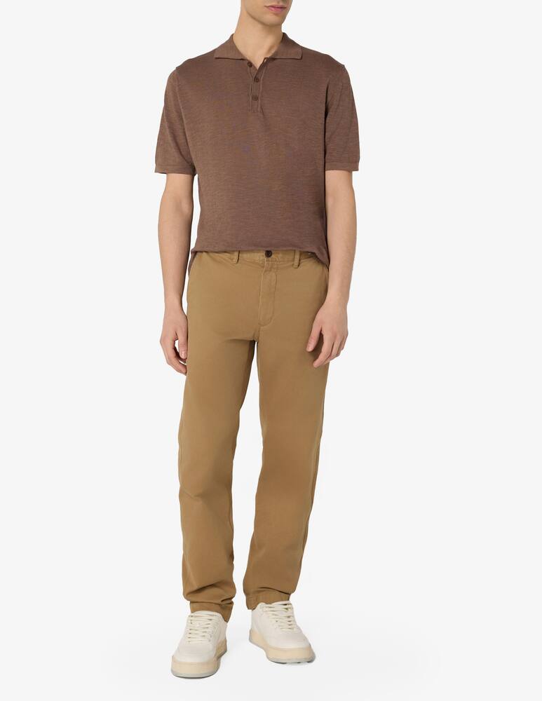 rinascente Rinascente Collection Polo linen-cotton blend