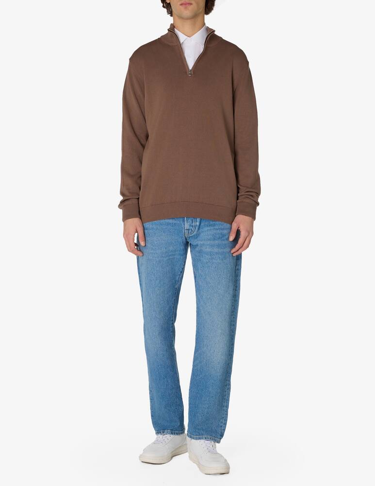 rinascente Rinascente Collection F14 cotton half zip pullover