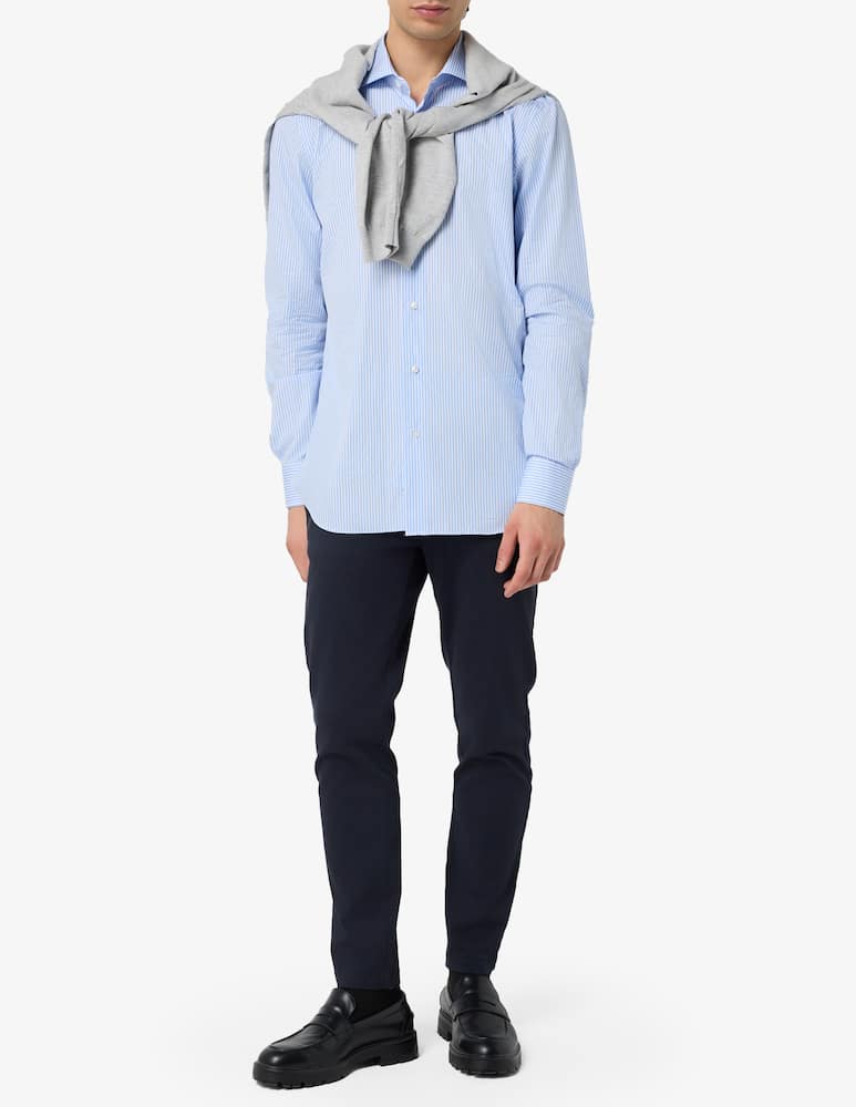 rinascente Barba Napoli Camicia poplin bastoncino