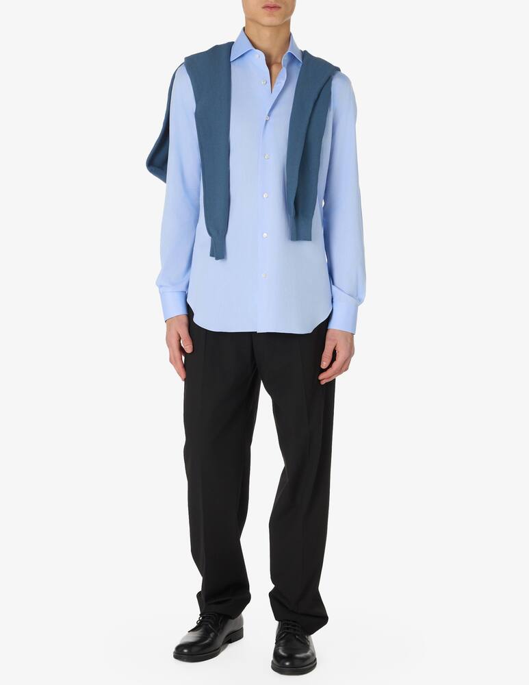 rinascente Barba Napoli Pinpoint collar shirt