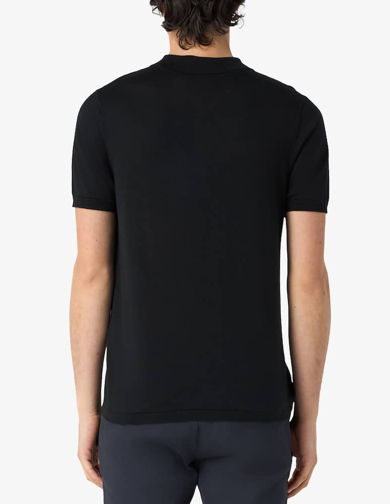 rinascente Rinascente Collection F16 silk, cotton and cashmere polo shirt