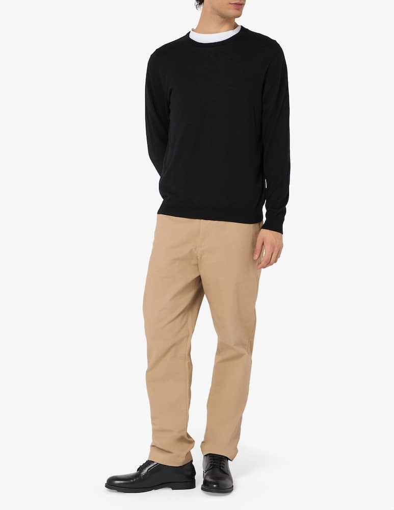 rinascente Rinascente Collection Silk blend long sleeve jumper