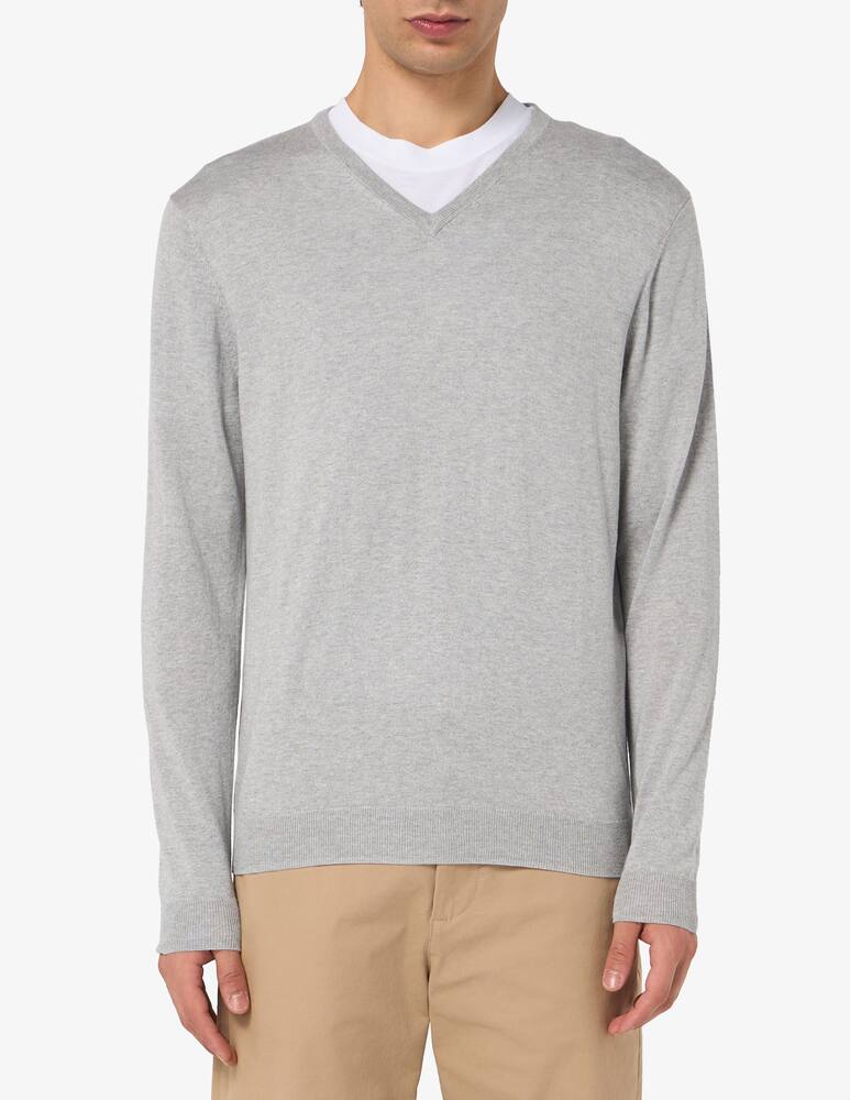 rinascente Rinascente Collection Maglia scollo V seta cotone