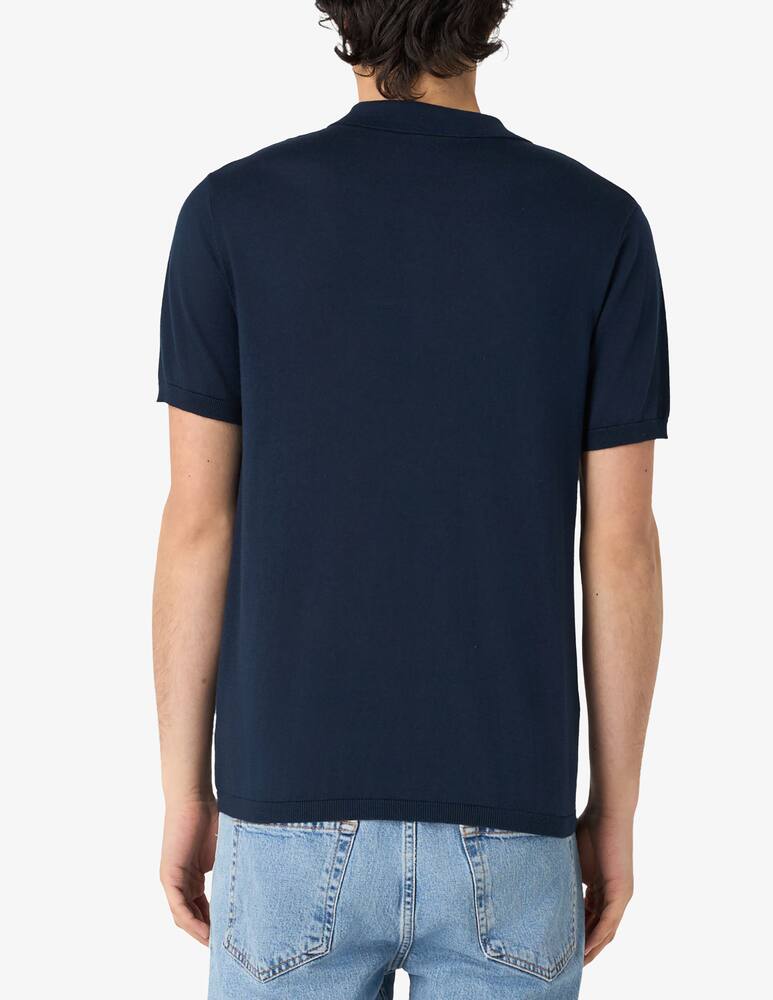 rinascente Rinascente Collection F16 silk, cotton and cashmere polo shirt