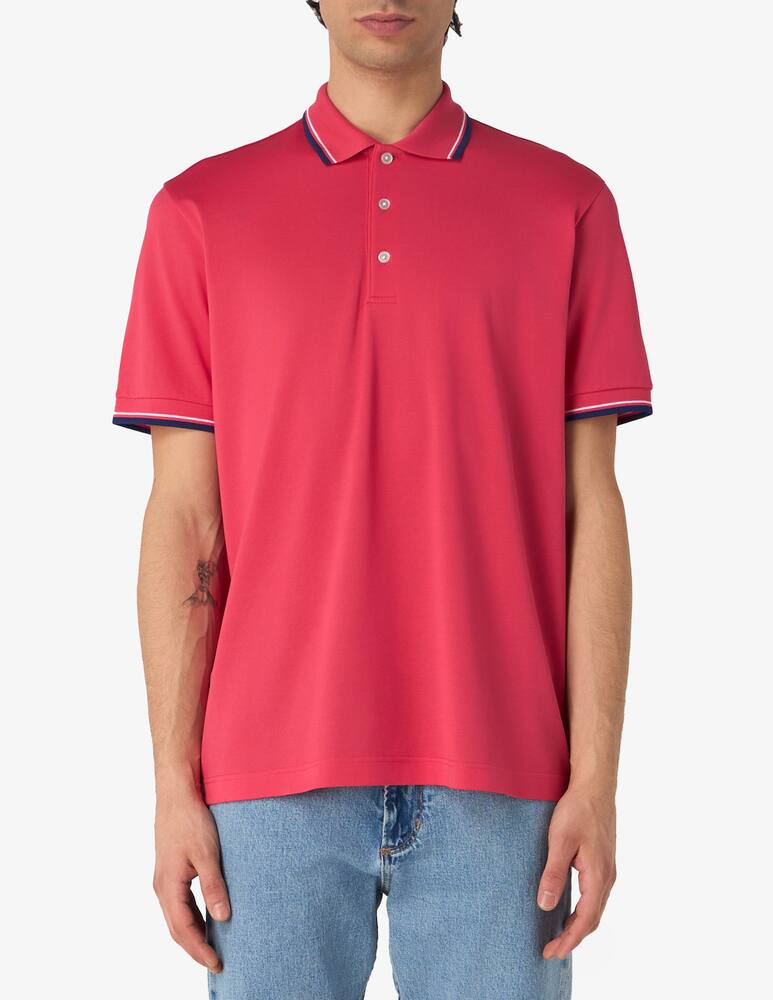 Rinascente Collection Scottish thread piquet polo shirt - picture 1 Rinascente Collection Scottish thread piquet polo shirt - picture 1