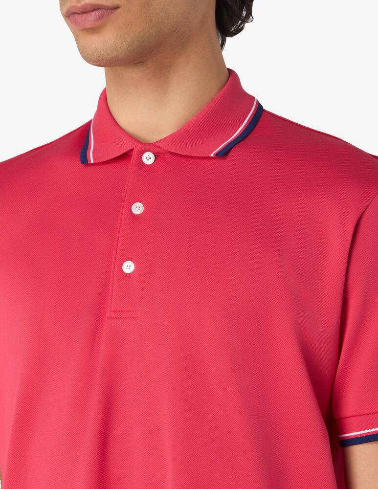 rinascente Rinascente Collection Scottish thread piquet polo shirt