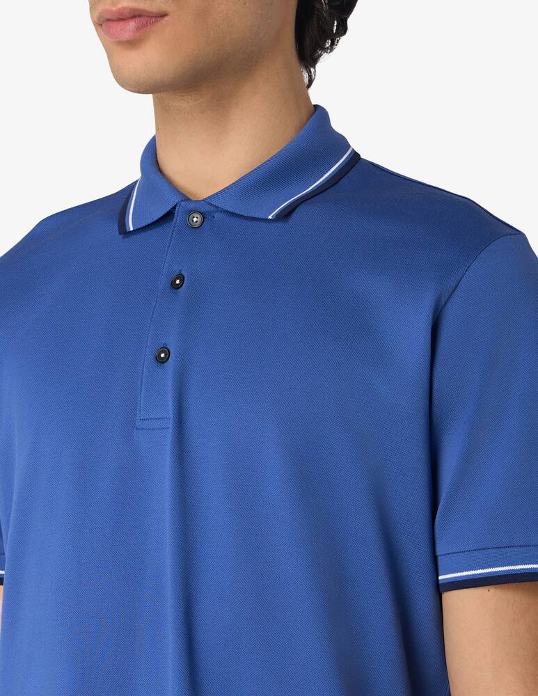 rinascente Rinascente Collection Scottish thread piquet polo shirt