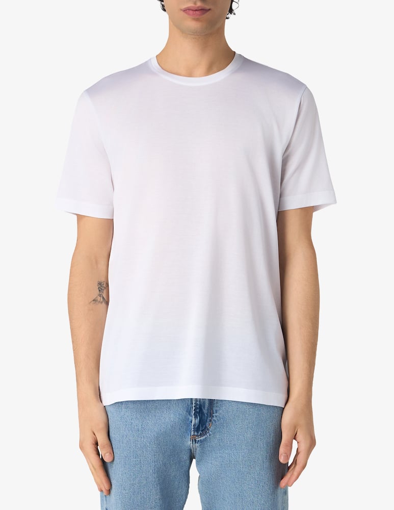 Rinascente Collection Scottish thread jacquard t-shirt - picture 1
