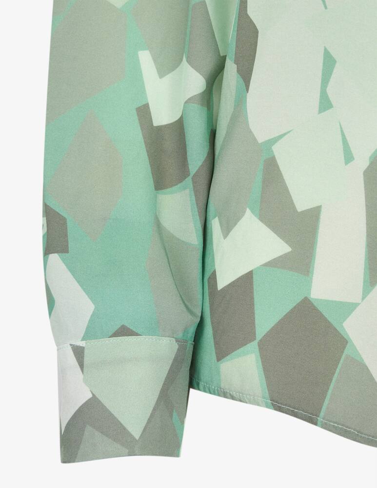 rinascente Elizabeth Ascot Camicia geometrica in viscosa