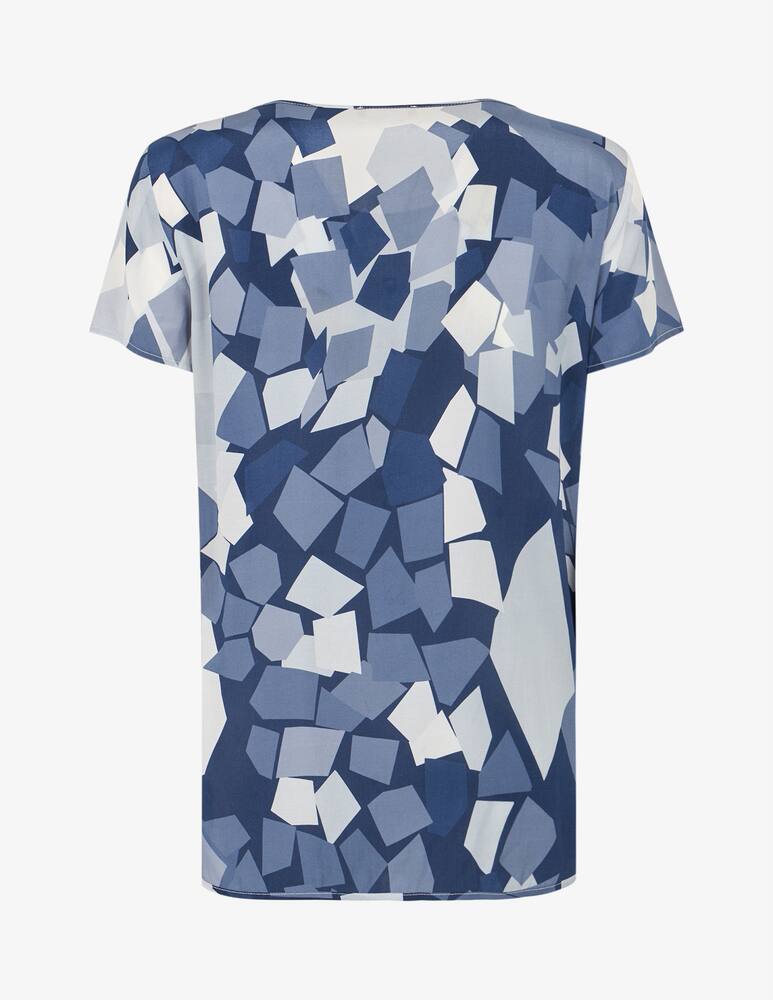 rinascente Elizabeth Ascot T-shirt geometrica