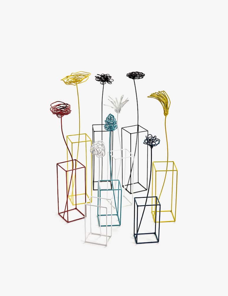 rinascente Serax Ciurridu Metal Flower Vase Ass/9