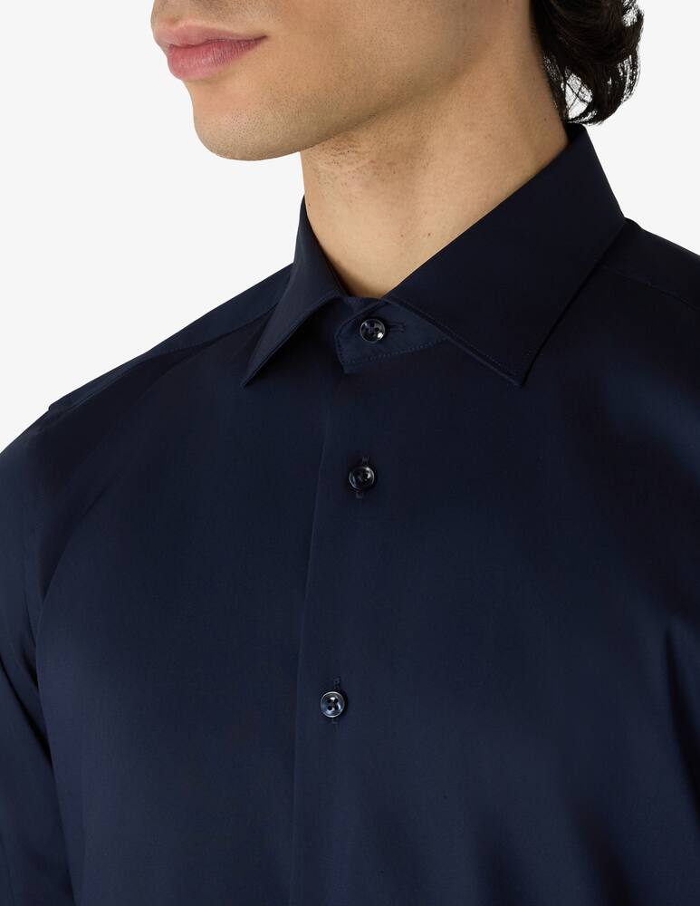 rinascente Misaky Modern fit stretch poplin shirt