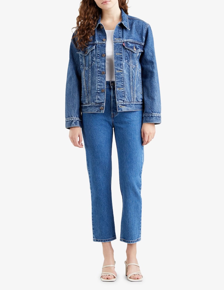 Levi's Crop indigo jeans l28 - picture 2 Levi's Crop indigo jeans l28 - picture 2