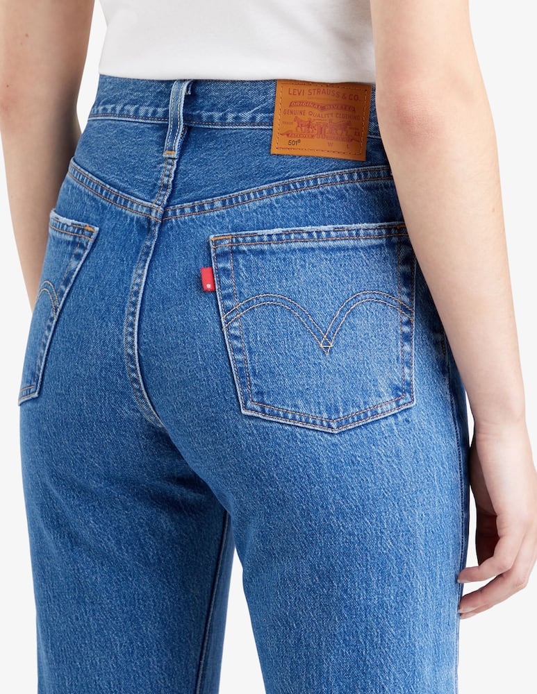 Levi's Crop indigo jeans l28 - picture 4 Levi's Crop indigo jeans l28 - picture 4