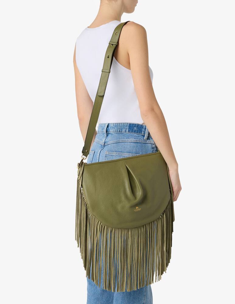 rinascente Cuoieria Fiorentina Borsa a tracolla con frange