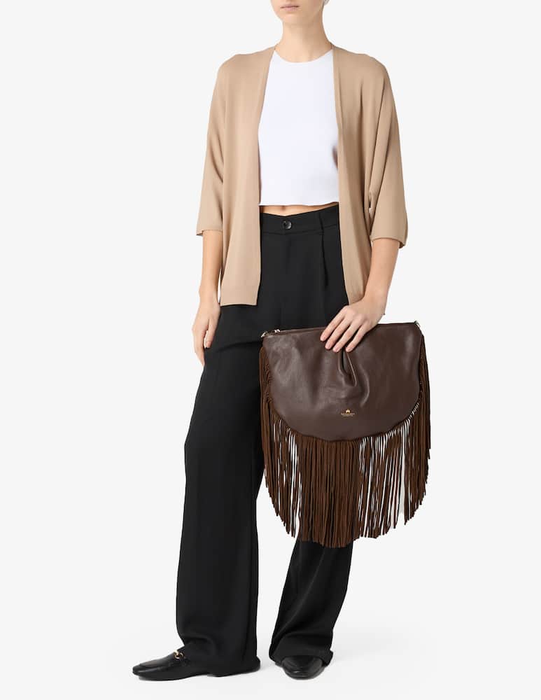 Cuoieria Fiorentina Fringed leather pouch - picture 2 Cuoieria Fiorentina Fringed leather pouch - picture 2