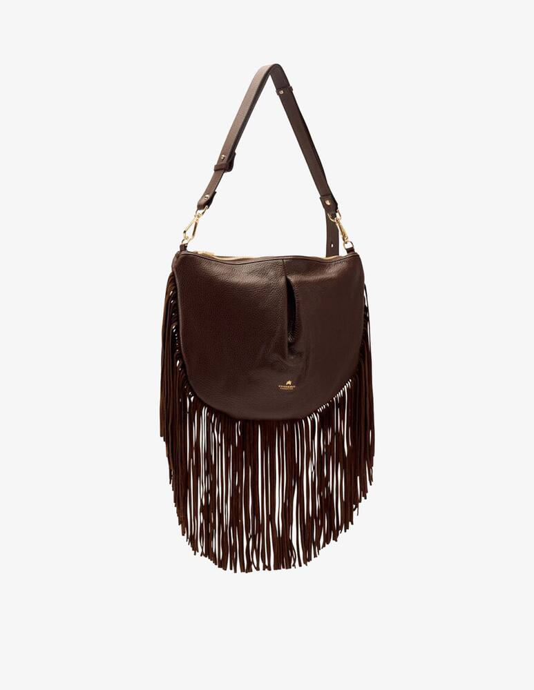 rinascente Cuoieria Fiorentina Borsa Pochette large con frange