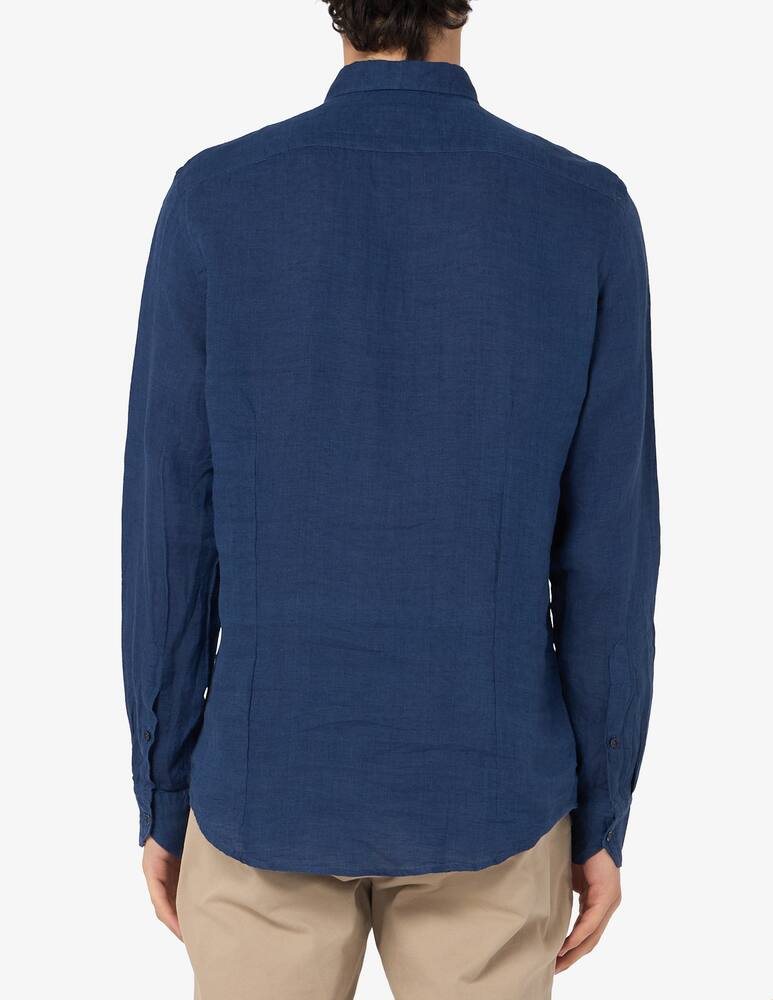 rinascente Sartoria Italiana Linen blend striped shirt