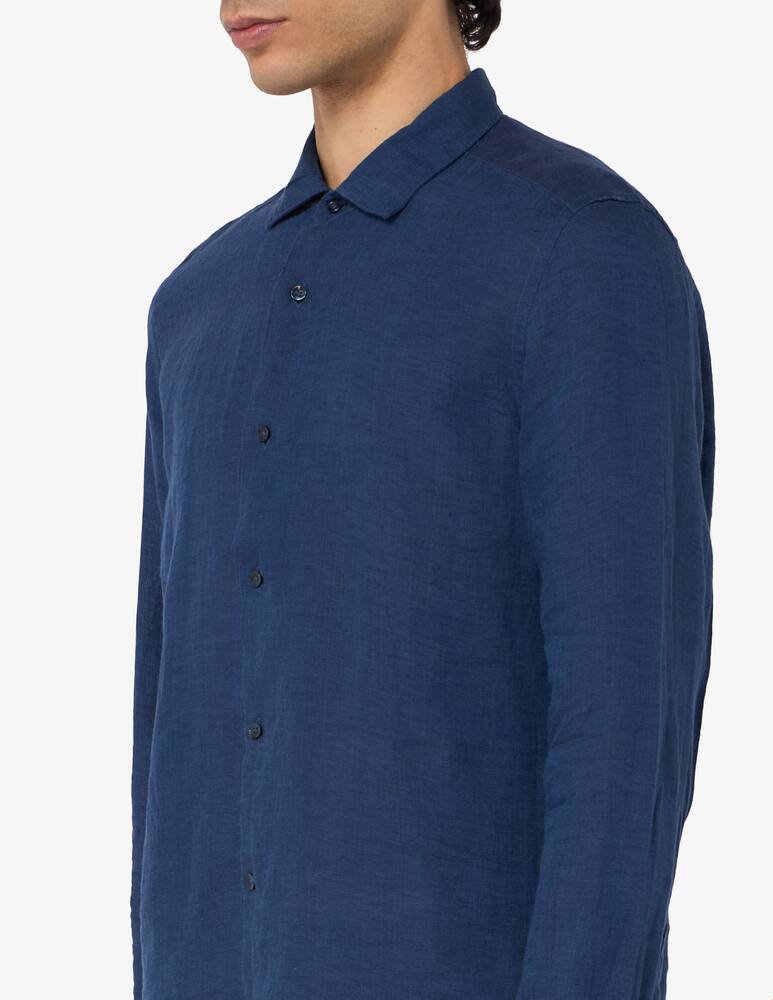 rinascente Sartoria Italiana Linen blend striped shirt