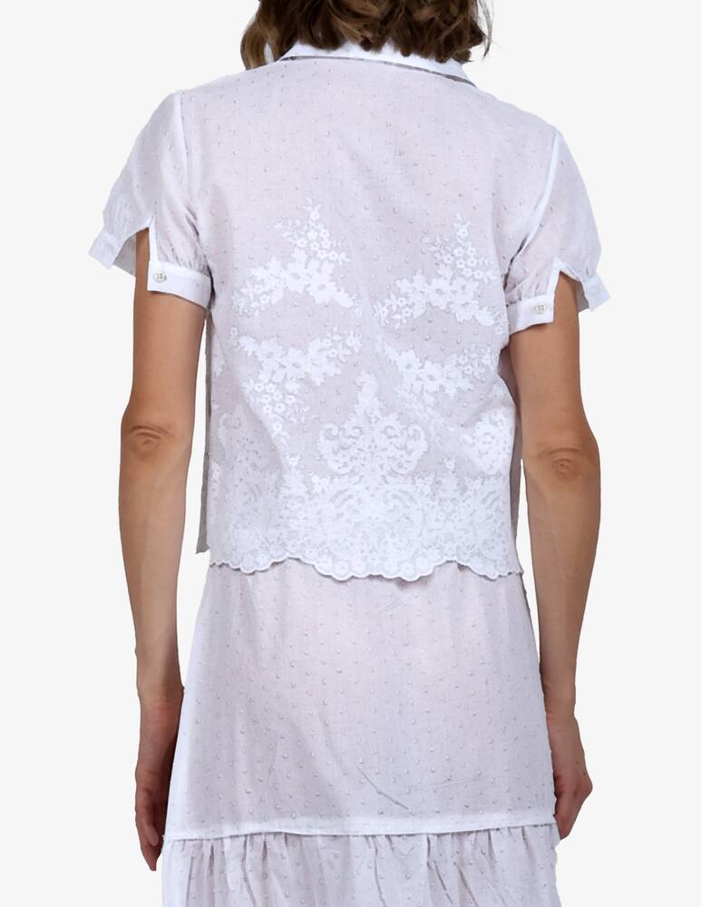 rinascente Delfina Camicia cotone sangallo Nora