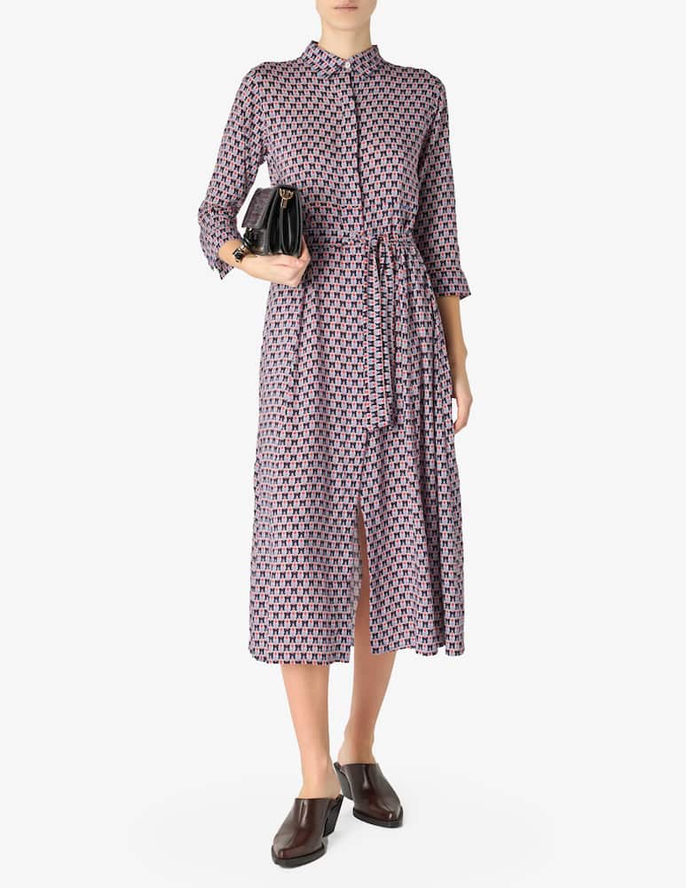 rinascente Delfina Chemisier midi dress