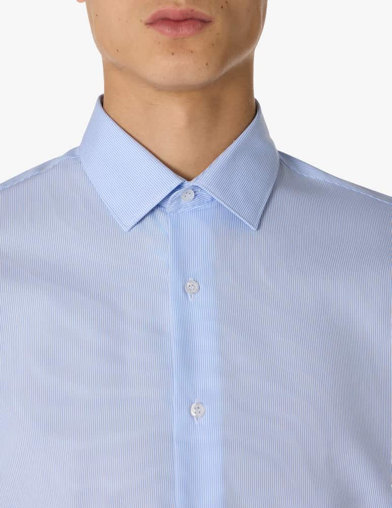 Sartoria Italiana Poplin stripe shirt - picture 4