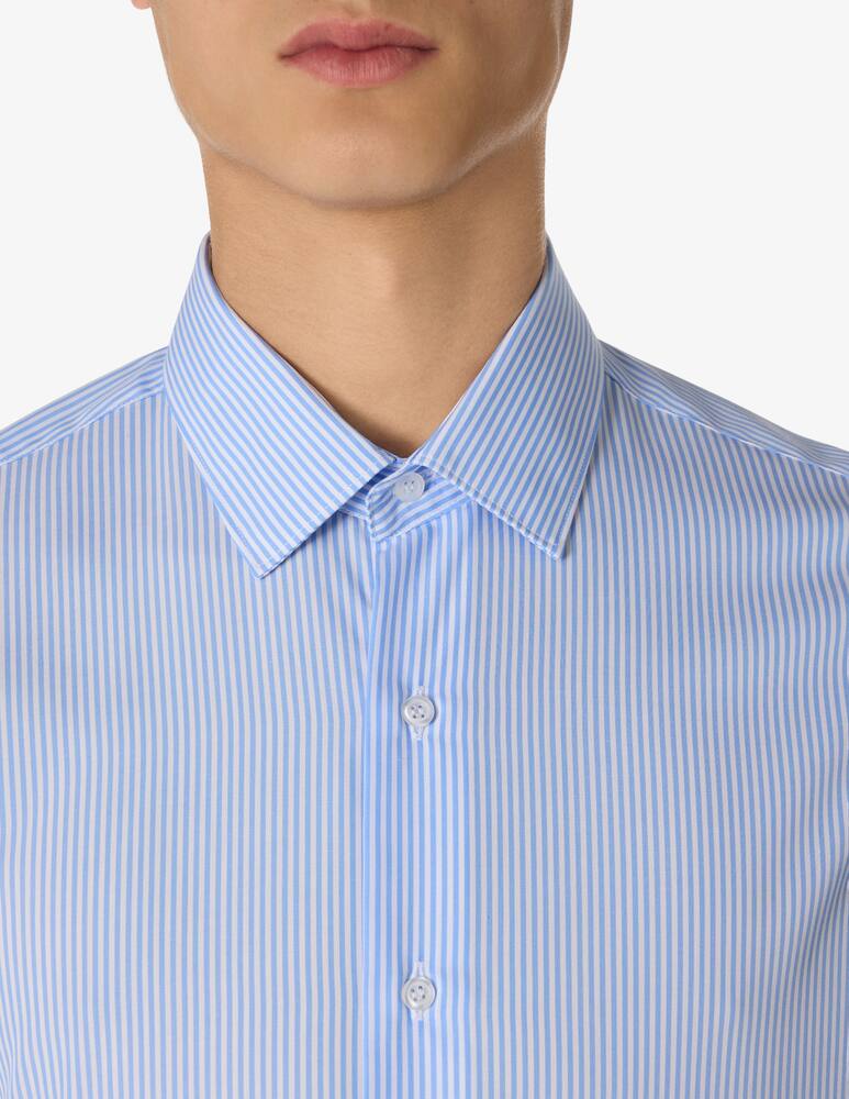 rinascente Sartoria Italiana Easy care striped shirt