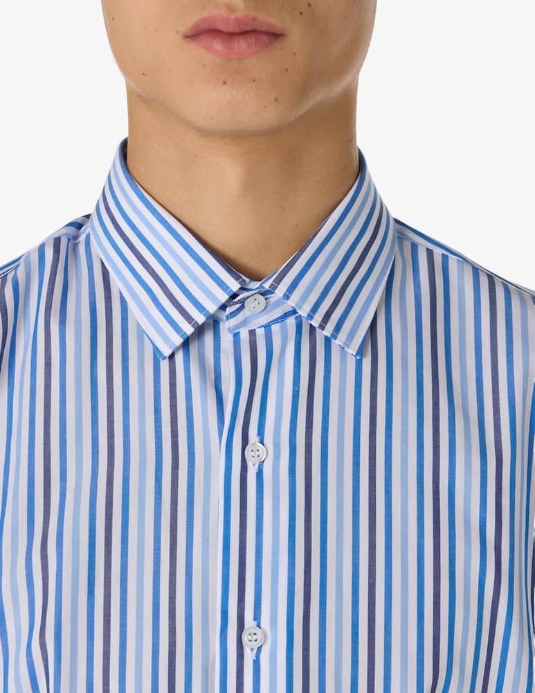 Sartoria Italiana Striped classic shirt - picture 4 Sartoria Italiana Striped classic shirt - picture 4