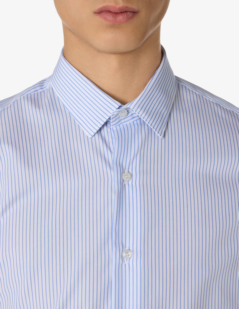 rinascente Sartoria Italiana Twill easy care shirt