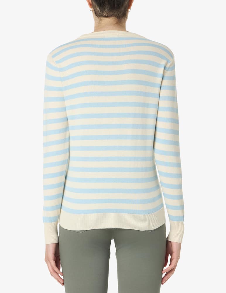 Elizabeth Ascot Maglia a righe in cotone - immagine 3 Elizabeth Ascot Maglia a righe in cotone - immagine 3