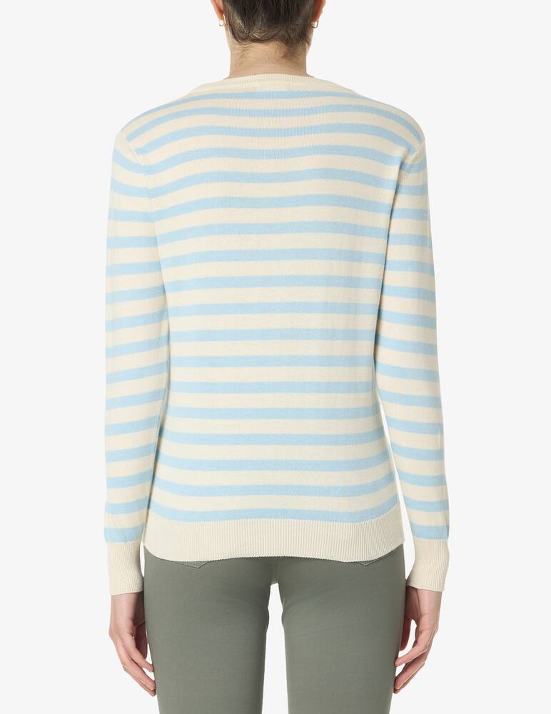 rinascente Elizabeth Ascot Maglia a righe in cotone