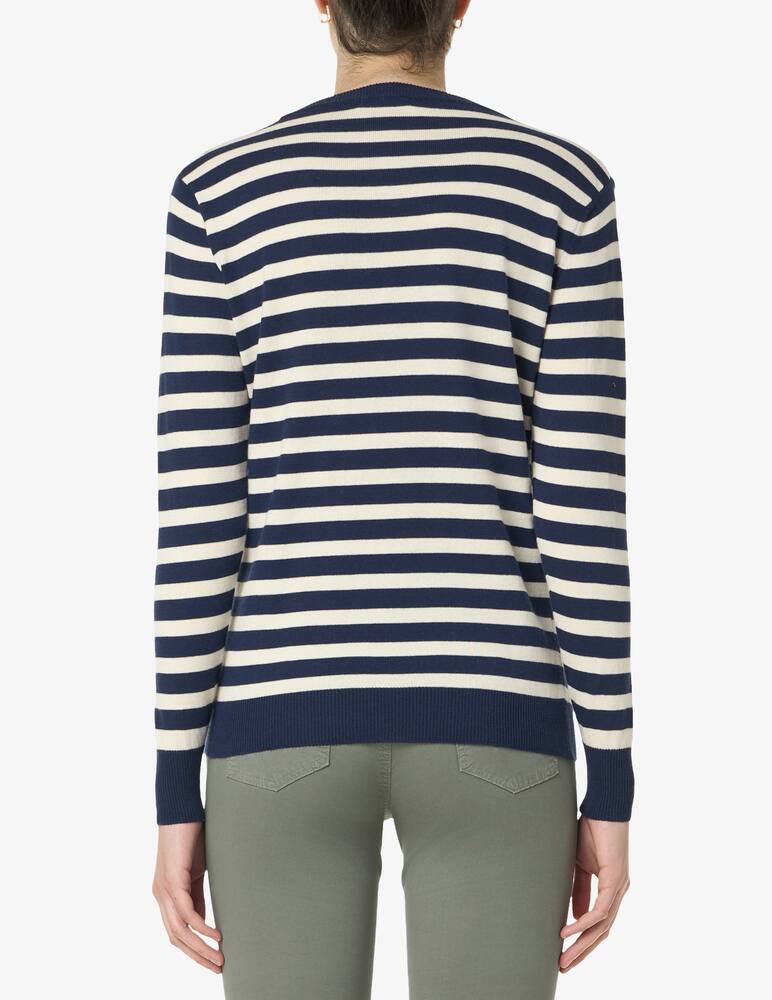 rinascente Elizabeth Ascot Striped cotton jumper