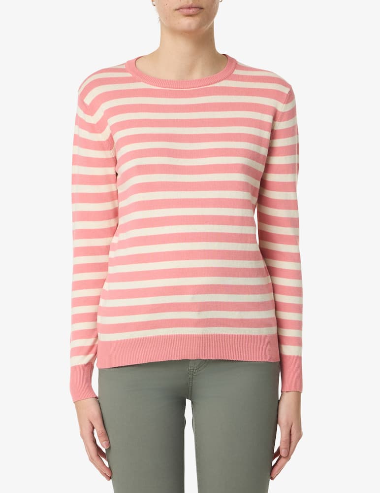 Elizabeth Ascot Striped cotton jumper - picture 1