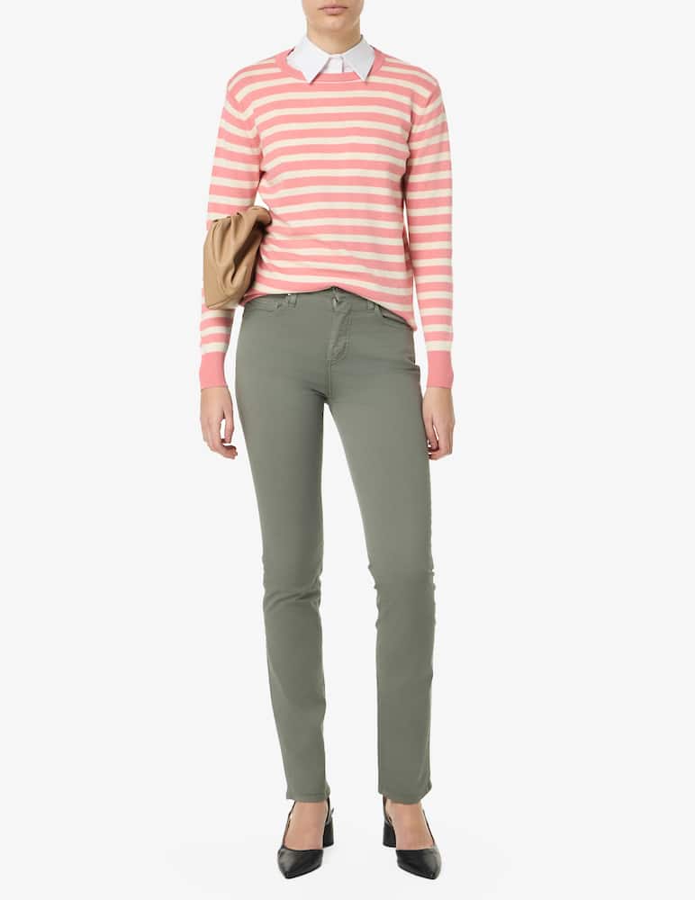Elizabeth Ascot Striped cotton jumper - picture 2