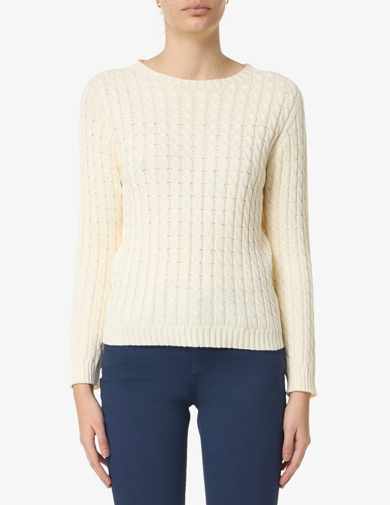 Elizabeth Ascot Barc cable-knit jumper - picture 1 Elizabeth Ascot Barc cable-knit jumper - picture 1