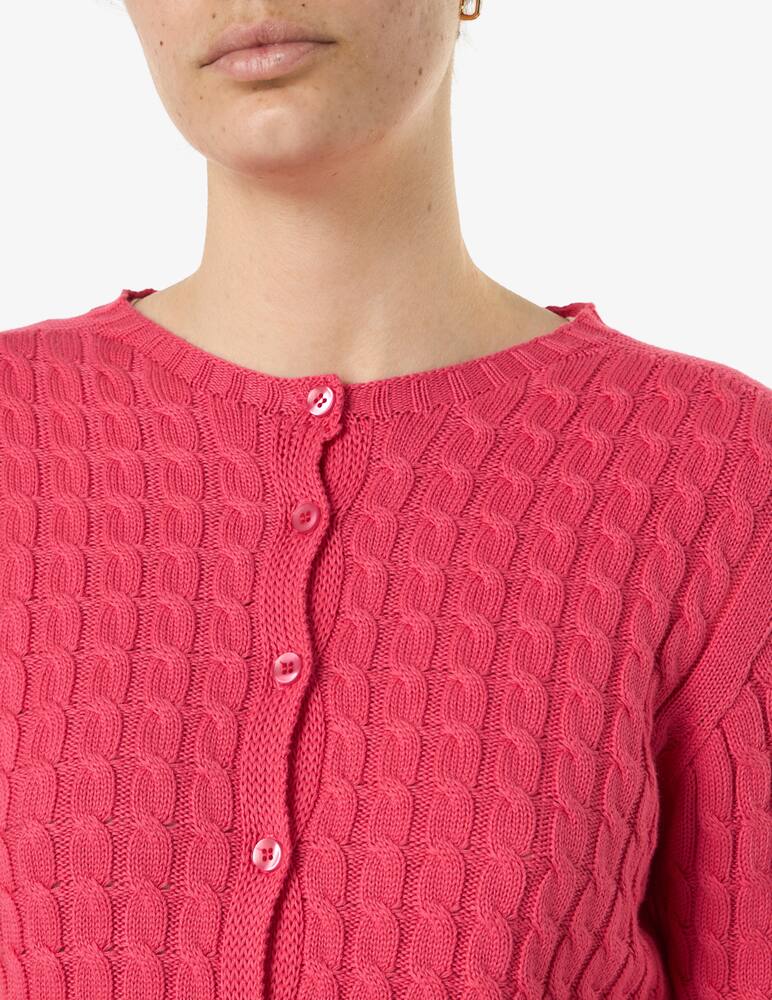 rinascente Elizabeth Ascot Cardigan in cotone