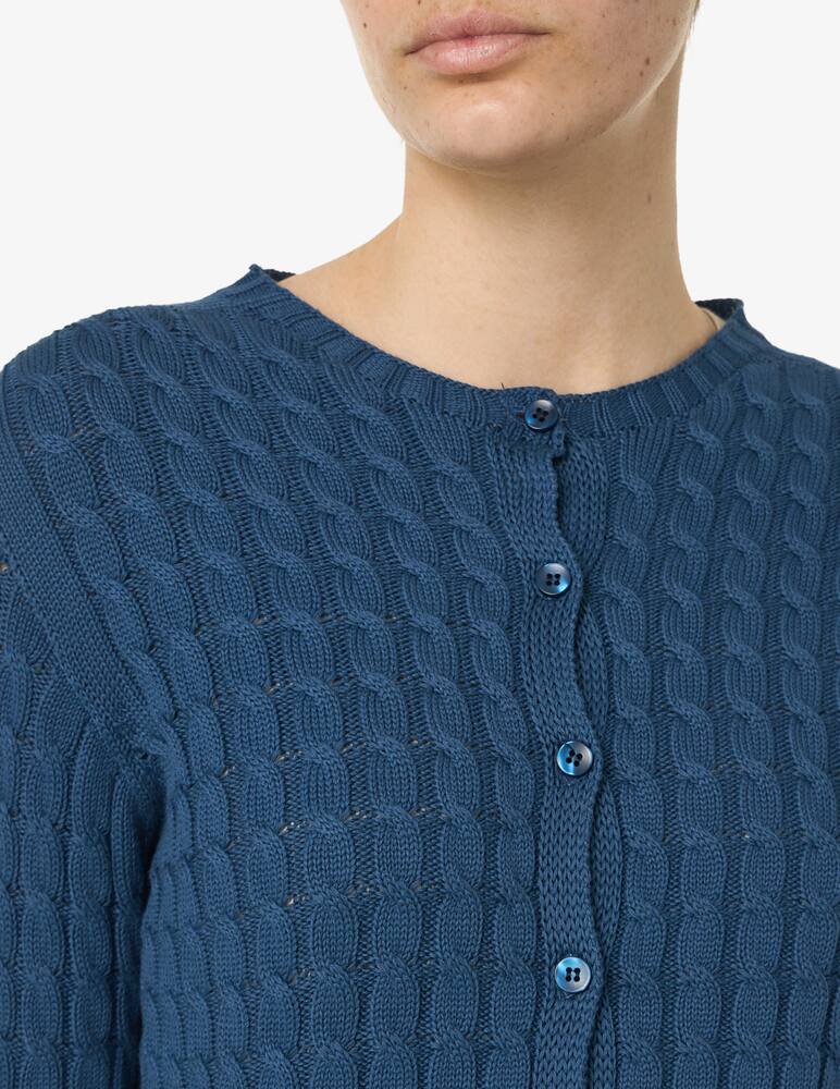 rinascente Elizabeth Ascot Cable knit cardigan