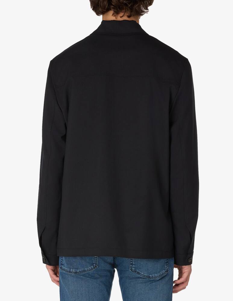 rinascente Misaky Chore Jacket in cool stretch wool - mix & match