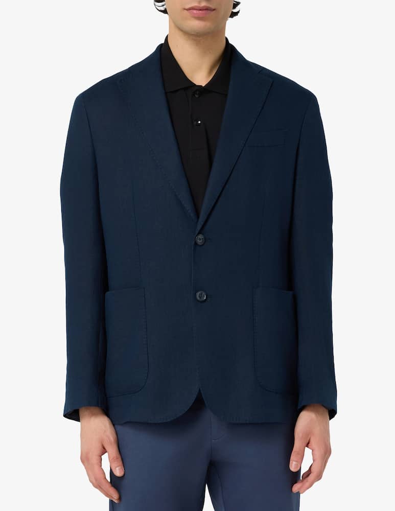 Misaky Giacca in puro lino Drop 8 - mix & match - immagine 1 Misaky Giacca in puro lino Drop 8 - mix & match - immagine 1